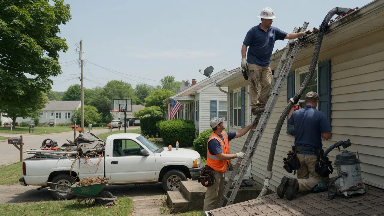 Gutter Installation in Clarksburg, OH near me